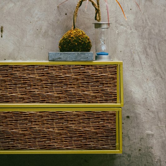 Papier Mousseline Découpage du panier d'osier