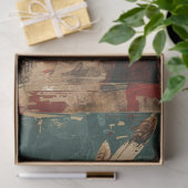 Papier Mousseline Découpage du patrimoine en chef indien américain (Cadeau)