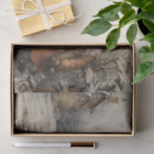 Papier Mousseline Découpage du Père Noël vintage (Cadeau)