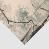 Papier Mousseline Découpage du perroquet gris africain (Détail)