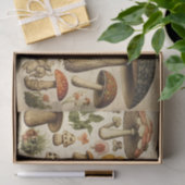 Papier Mousseline Découpage du salon de champignons vintages (Cadeau)