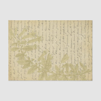 Papier Mousseline Découpage du script Fleur sauvage de Parties scint