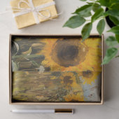 Papier Mousseline Découpage du terrain de tournesol mouton et agneau (Cadeau)