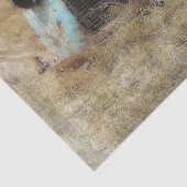 Papier Mousseline Découpage du vieux camion Vintage rouillé (Détail)