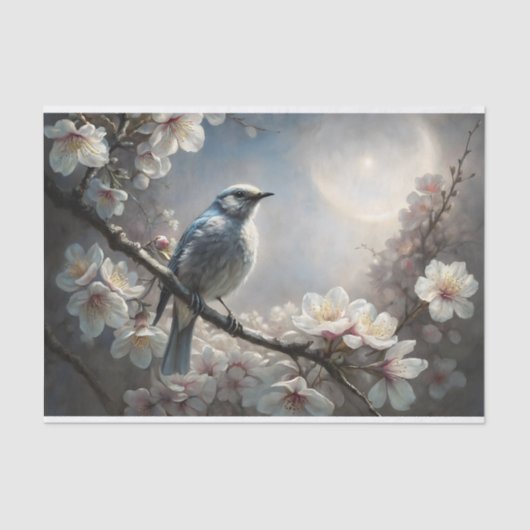 Papier Mousseline Découpage du Whisper du soir (Recto)