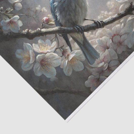 Papier Mousseline Découpage du Whisper du soir (Détail)