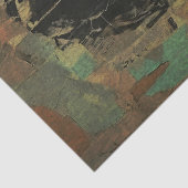 Papier Mousseline Découpage d'une femme médiatique mixte (Détail)