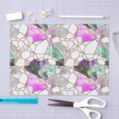 Papier Mousseline Découpage Effet de verre tendu (Artisanat)