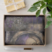 Papier Mousseline DÉCOUPAGE EN ARCHIVÉE DE LA Pleine lune ET DU JARD (Cadeau)