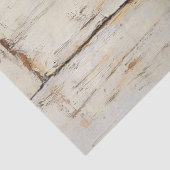 Papier Mousseline Découpage en bois blanc de lavande rustique (Détail)