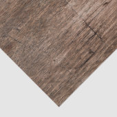 Papier Mousseline Découpage en bois rustique (Détail)