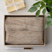 Papier Mousseline Découpage en bois rustique (Cadeau)