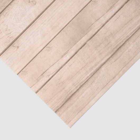 Papier Mousseline Découpage en bois Tan rustique (Détail)