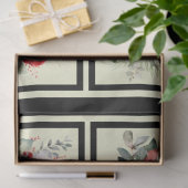 Papier Mousseline Découpage en carreaux de roses rouges (Cadeau)