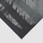 Papier Mousseline Découpage en cristaux Mothman (Détail)