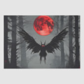 Papier Mousseline Découpage en cristaux Mothman (Recto)