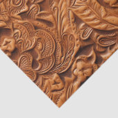 Papier Mousseline Découpage en cuir à outils (Détail)