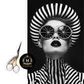 Papier Mousseline Découpage en étoile de Glam Rock