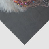 Papier Mousseline Découpage En Gros Piments Bella (Détail)