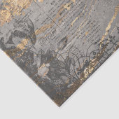 Papier Mousseline Découpage en marbre français (Détail)