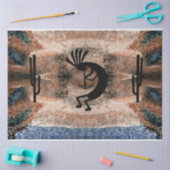 Papier Mousseline Découpage en mosaïque du désert sud-ouest de Kokop (Artisanat)