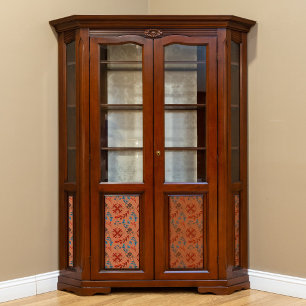 Papier Mousseline Découpage en Motif gras bleu et rouge