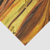 Papier Mousseline Découpage en or Abstrait marbré (Détail)