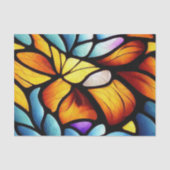 Papier Mousseline Découpage en verre feuilleté Motif (Recto)