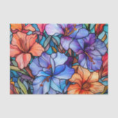 Papier Mousseline Découpage en verre tendu (Recto)