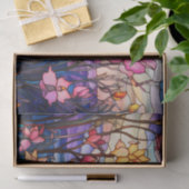 Papier Mousseline Découpage en verre tendu (Cadeau)