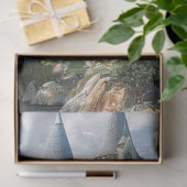 Papier Mousseline Découpage Enchantant Château Thématique Rock Islan (Cadeau)