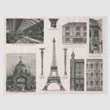 Découpage Ephémère de l'architecture en fer fondu 