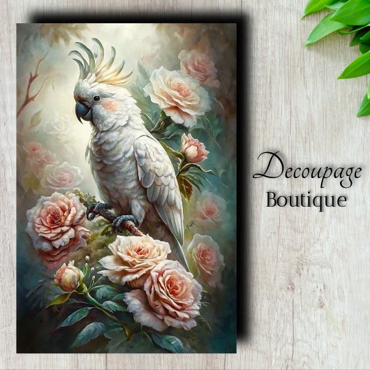 Papier Mousseline Découpage Ethereal Dawn