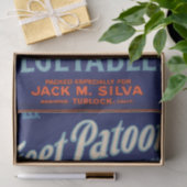 Papier Mousseline Découpage Étiquette Art Déco Fruit (Cadeau)