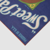 Papier Mousseline Découpage Étiquette Art Déco Fruit (Détail)