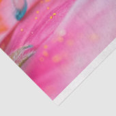 Papier Mousseline Découpage Exotique Vibrant couleur araignée bleue (Détail)