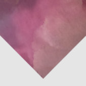 Papier Mousseline Découpage Faux Fumés Finition Jaune Doré violet (Détail)