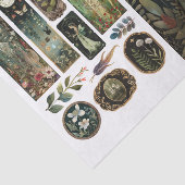 Papier Mousseline Découpage Fée avec Sm. Conception papier de matièr (Détail)