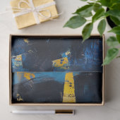 Papier Mousseline Découpage féministe d'or (Cadeau)