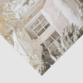 Papier Mousseline Découpage Fête celtique du Père Noël irlandais (Détail)