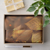 Papier Mousseline Découpage Feuille d'or (Cadeau)