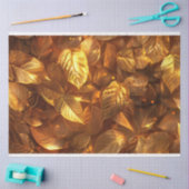 Papier Mousseline Découpage Feuille d'or (Artisanat)