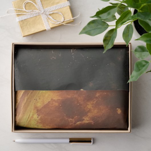 Papier Mousseline Decoupage Fiery Flames Chaotic Earth  (Cadeau)