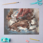 Papier Mousseline Découpage fille (Artisanat)