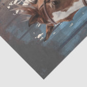 Papier Mousseline Découpage fille (Détail)