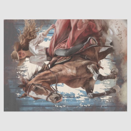 Papier Mousseline Découpage fille (Recto)