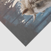 Papier Mousseline Découpage fille (Détail)