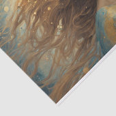 Papier Mousseline Découpage fille Imaginaire (Détail)