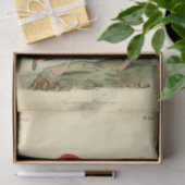 Papier Mousseline Découpage Flamant rose Ephémère (Cadeau)