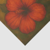 Papier Mousseline Découpage Flamant rose et sirène de lune foncée (Détail)